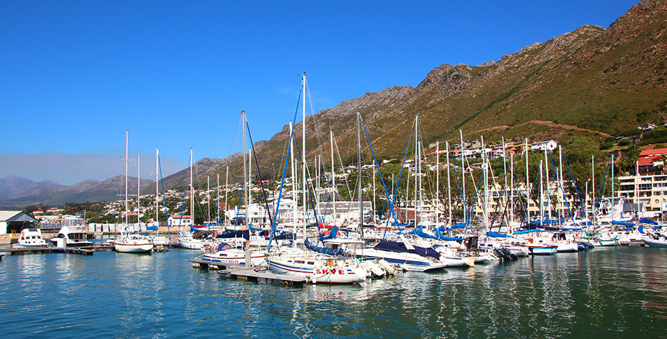 Gordon`s Bay marina