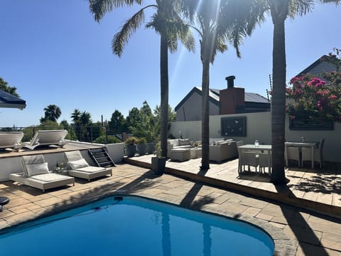 The pool lounge